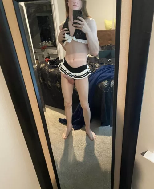 Is the skirt too short? by Cemetery_Obituary