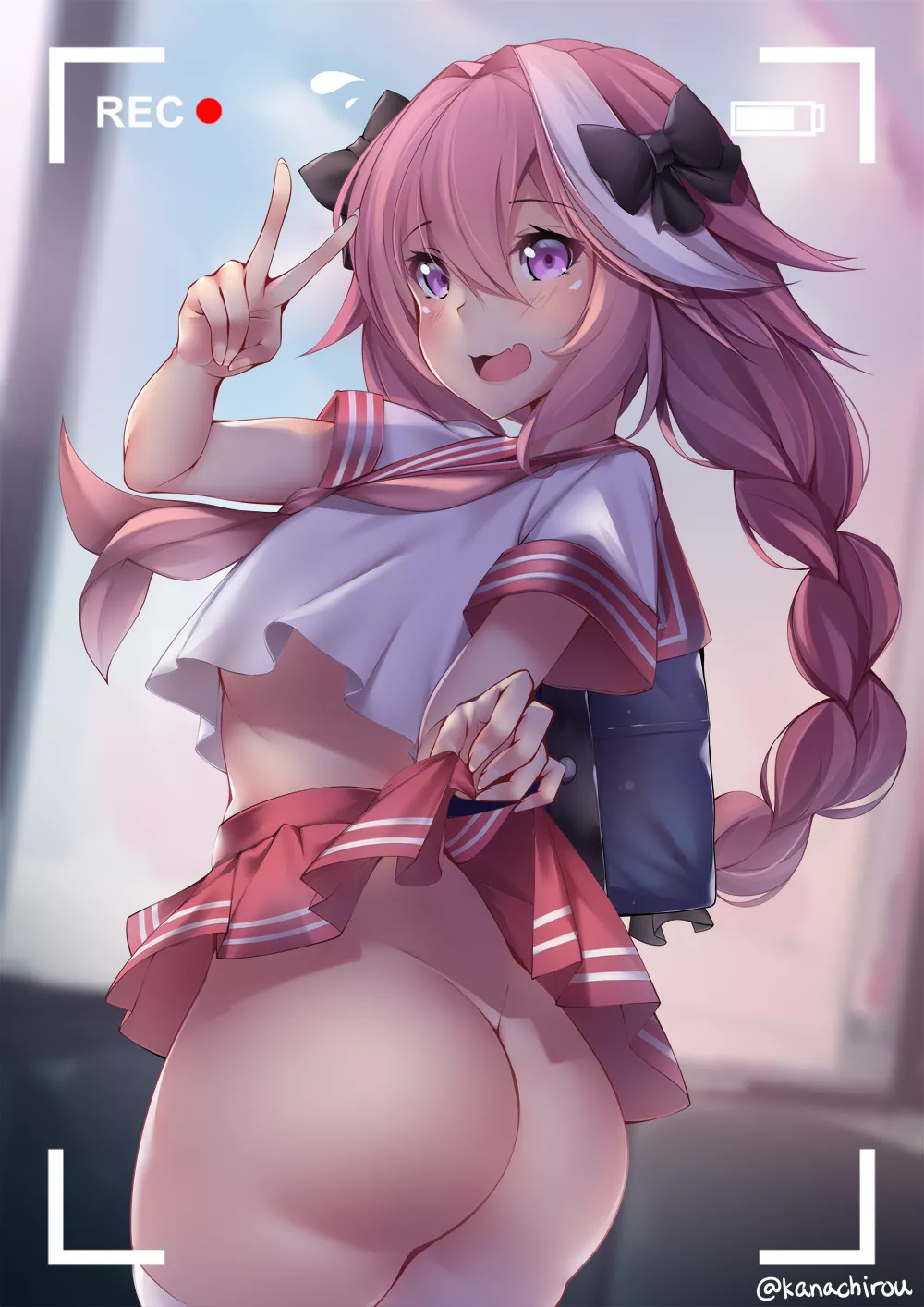 Is there any bad pic of astolfo? posted by NotVeryStraight6969