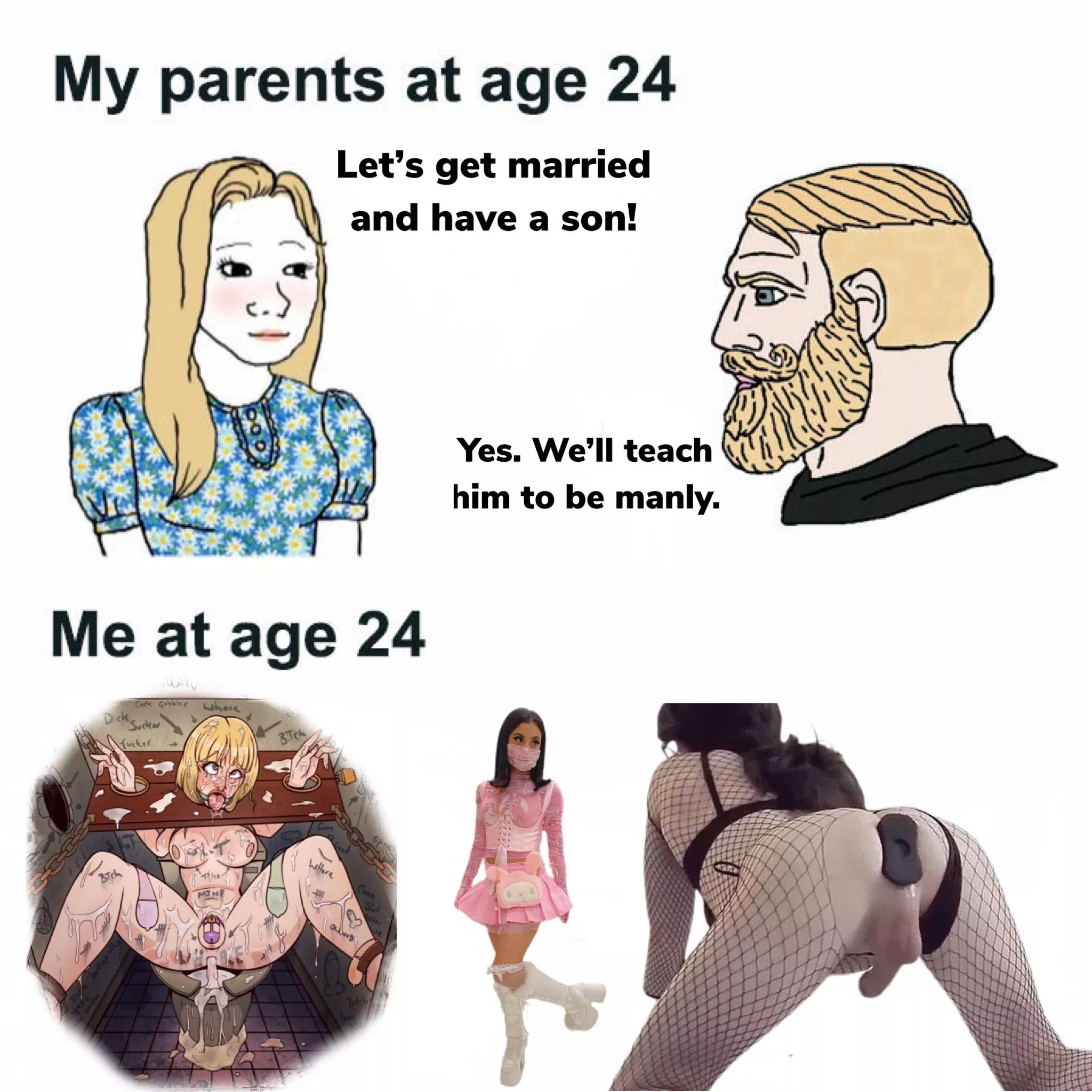 Is there anything more a sissy needs in this world than to make mommy and daddy proud? posted by AvailableSorbet8050