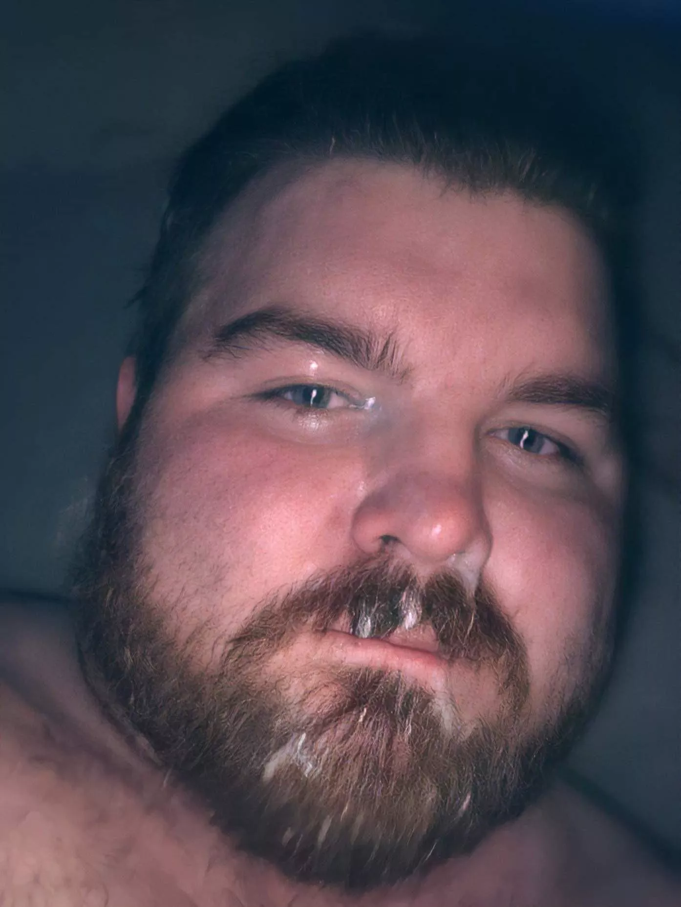 Is there something on my face ?? posted by btmbearthrowaway90