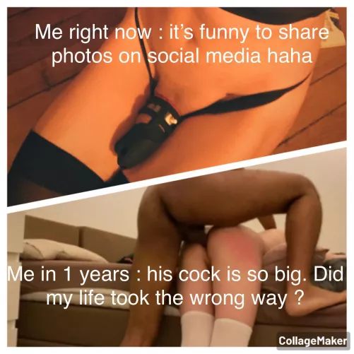 Is this my future ? Should I stop my photos and accounts ? by SissyLunaRubyX