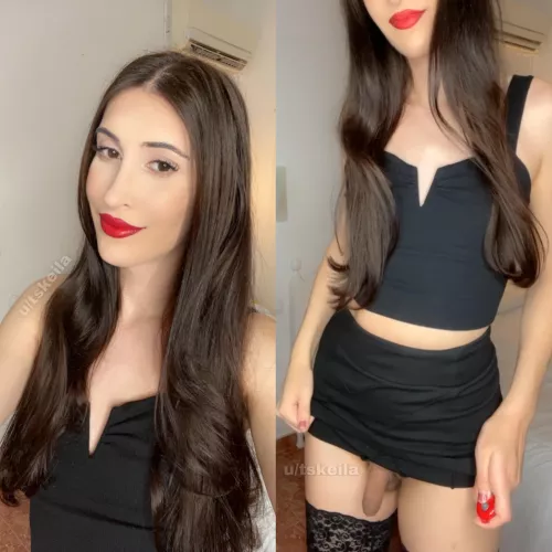 Is this skirt too short? 💕😏 by tskeila