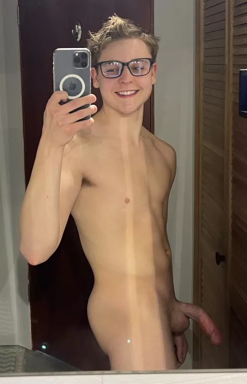 Is this thick enough? Fresh out of the shower by AverageVirginCock