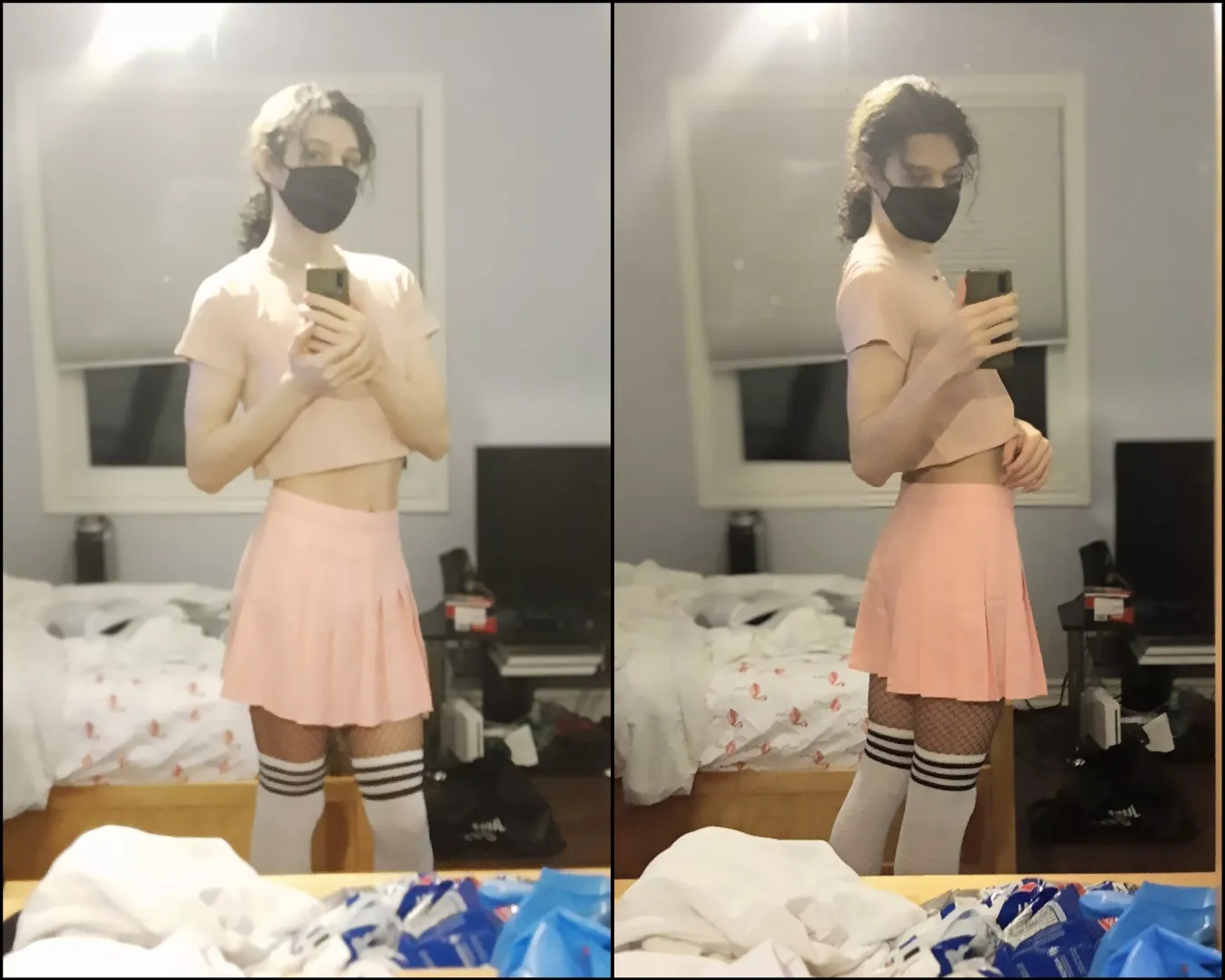 Is this too much pink? And does the skirt look low quality? posted by Bobbeykin2