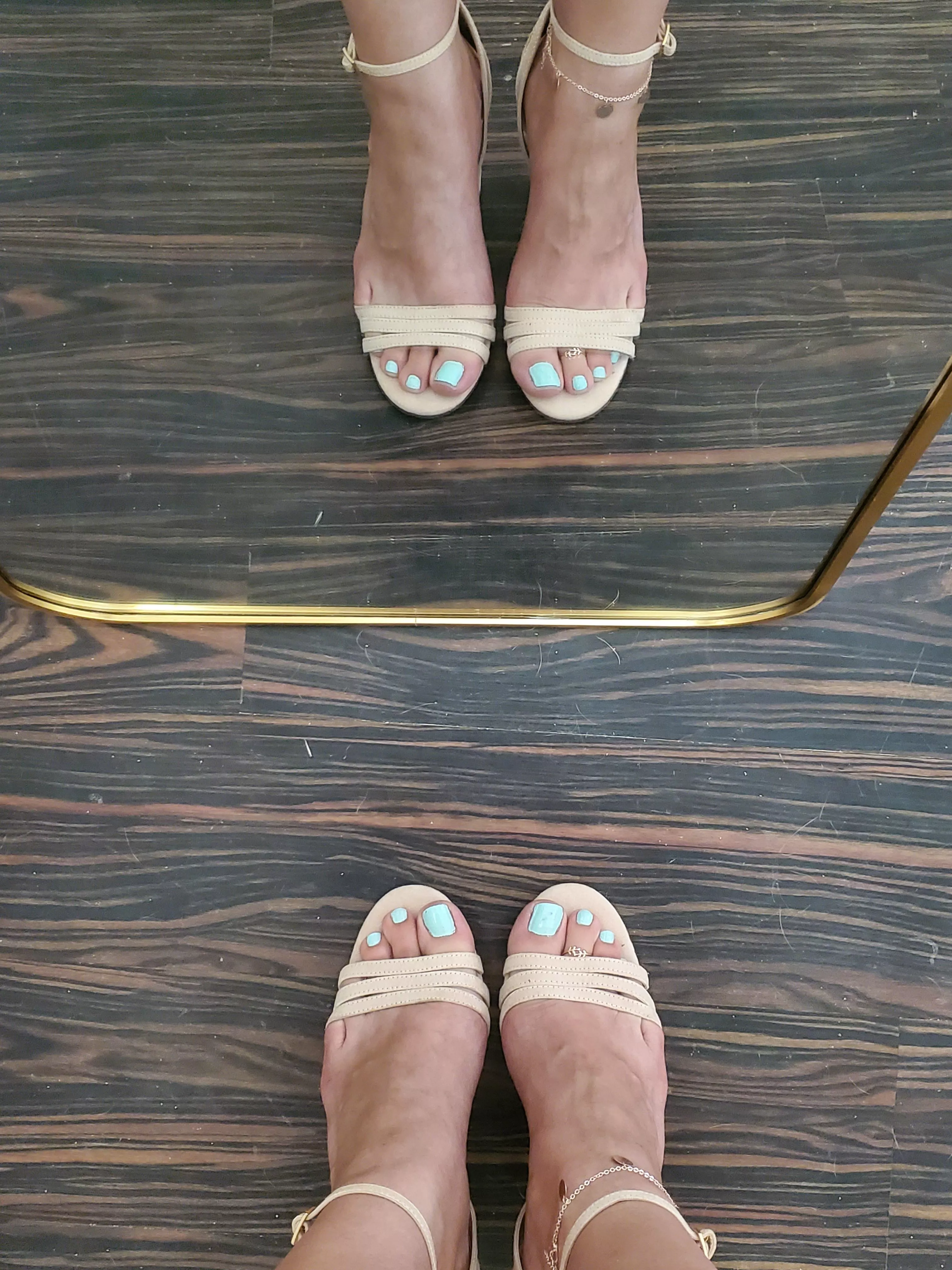 it feels like I got 2 new pairs of shoes this way! posted by jessicaleighfeet