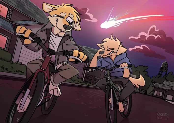 It is the end. But at least I get to be with you. (Art by me: @NekeithFox on twitter) by Nekeith