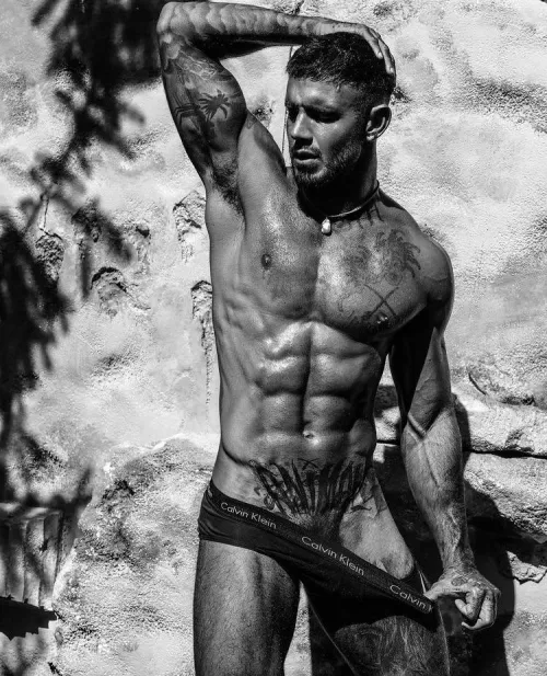 It is very hot here, maybe I should take them off by lucas_grizzly