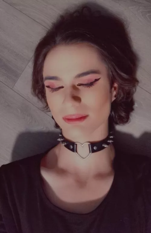 It looks like I did my eyeliner in an earthquake but I love this pic too much not to post it lol by Cherubindrew10