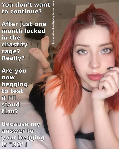 It takes rigour to shape you! by justchastityblog