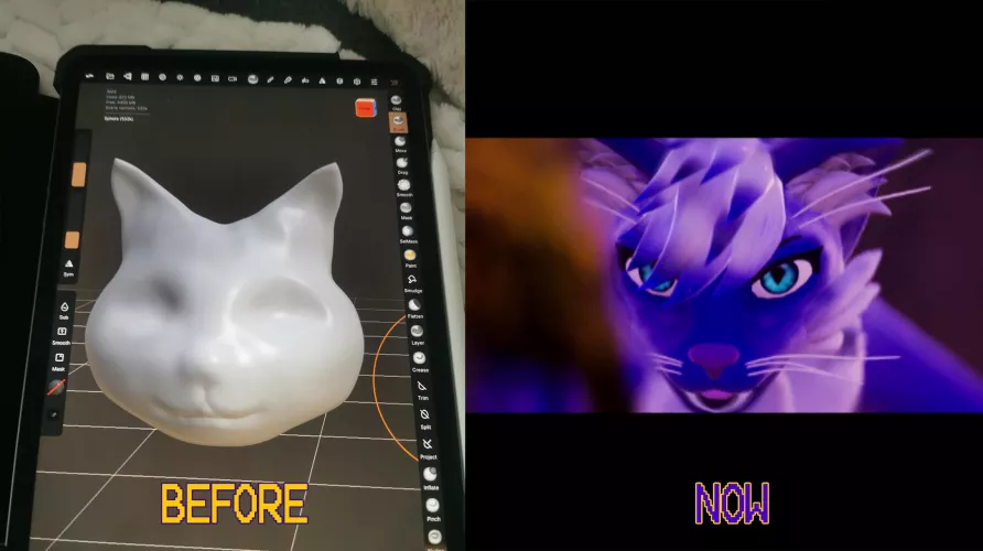 It took a while, but it looks better now😹 by Designpill