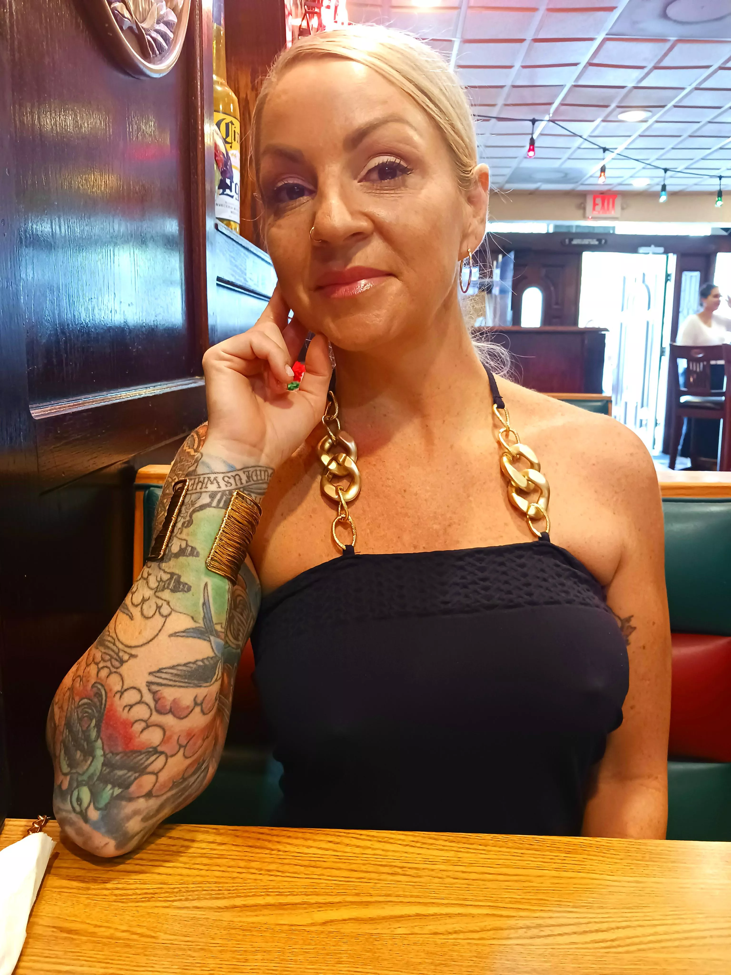 It was a little bit nippley in the restaurant, do you approve [F43] posted by FIA_fashion_43