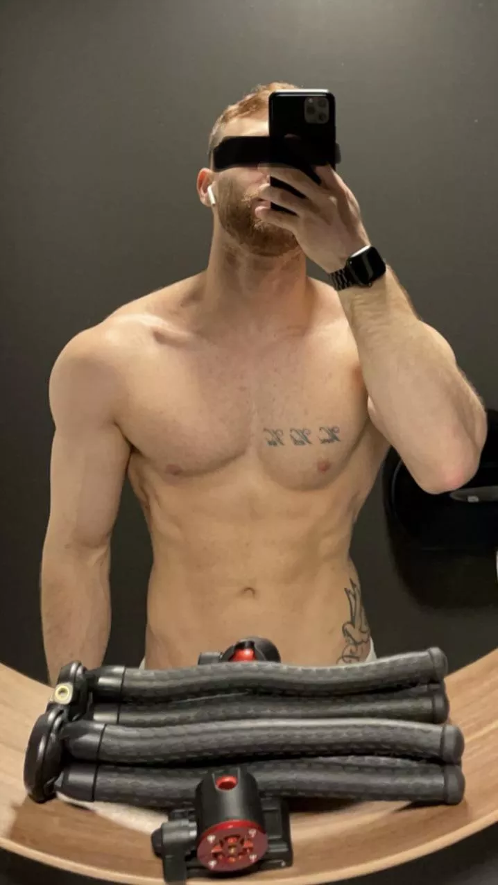 It was shoulder day, but still! 😅 posted by Fitcookieface