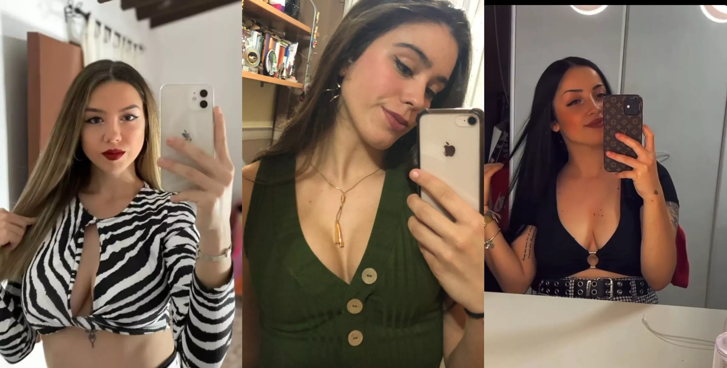 Italian instragramers showing cleavage posted by AlcaldeVeteYa