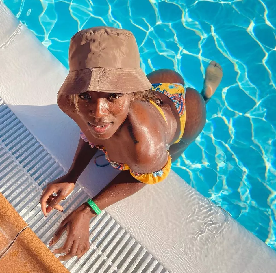 Italian sprinter Zaynab Dosso posted by Admirateur1