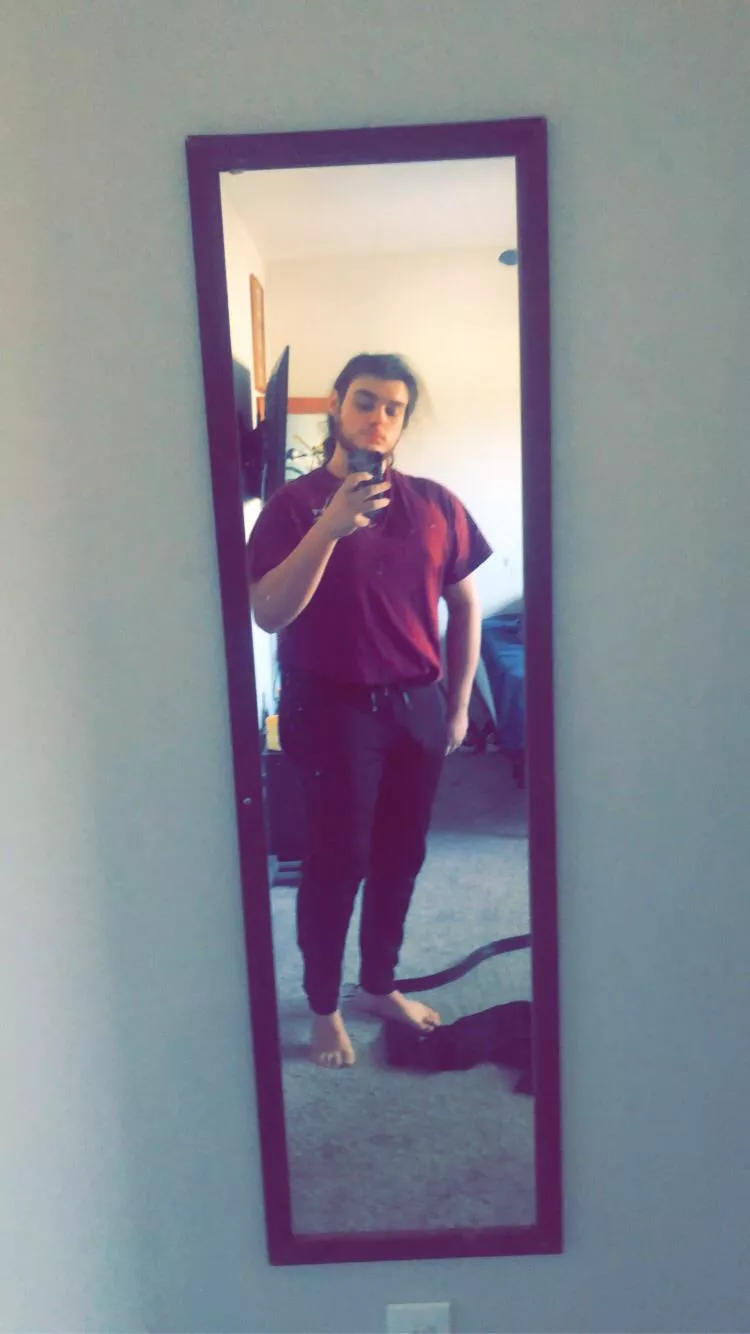 It’s a beautiful morning, ignore my hair posted by Darksaint1998