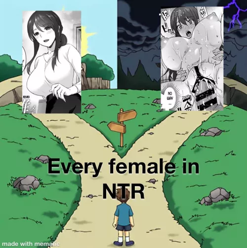 It’s a joke, they don’t get a choice lol by PsychoLorenz