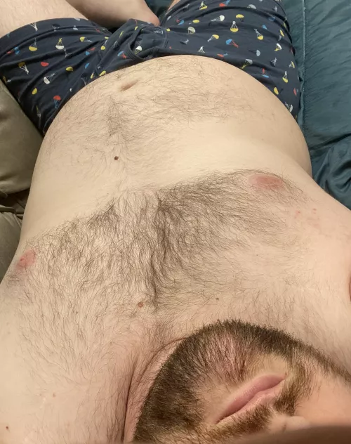 It’s a little chilly down here. Any bears willing to huddle together for warmth or should I put on a shirt? 😈 by BearGaymer92