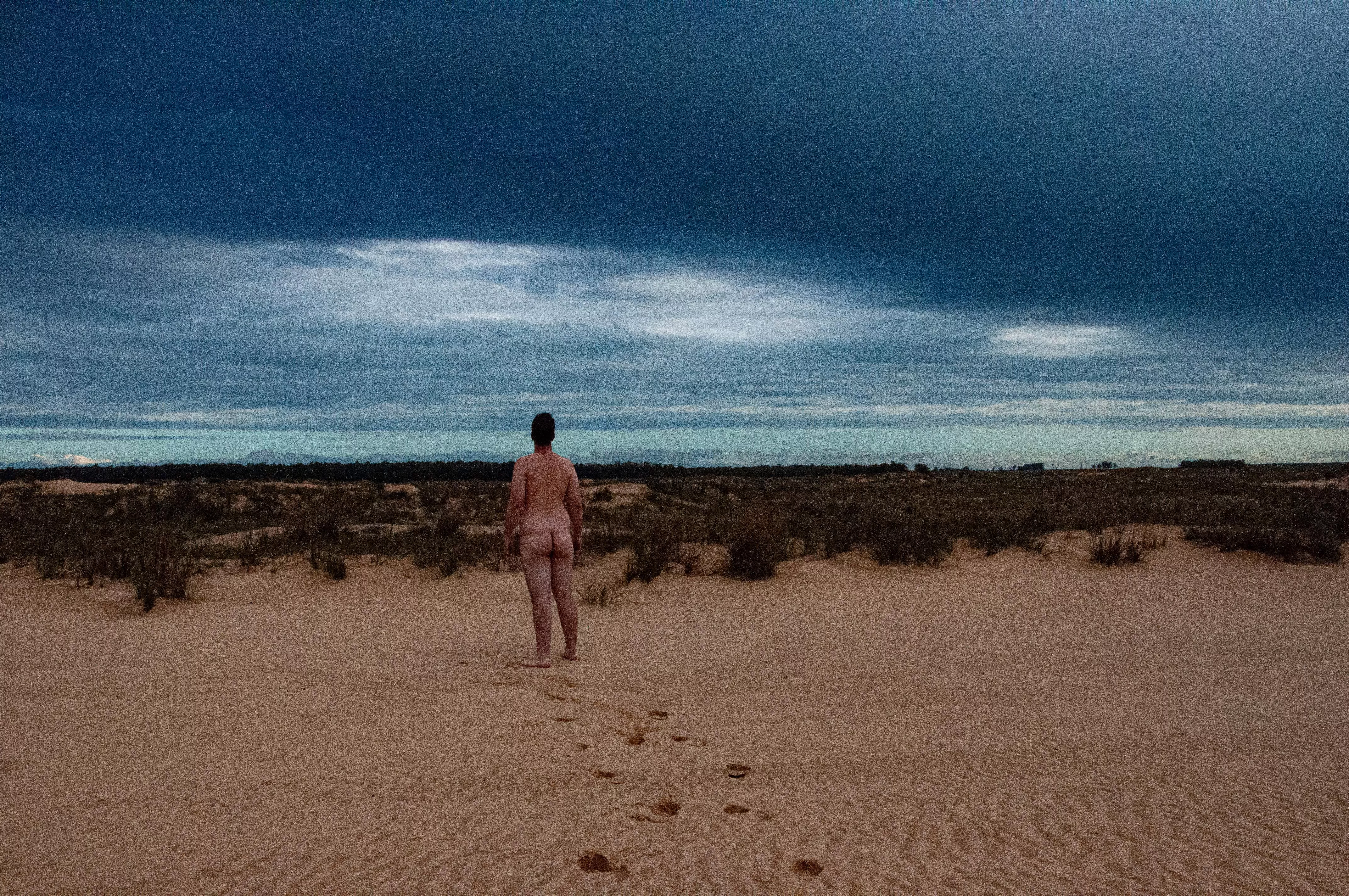 It's about live with yourself forever. posted by GiantNudistGuy