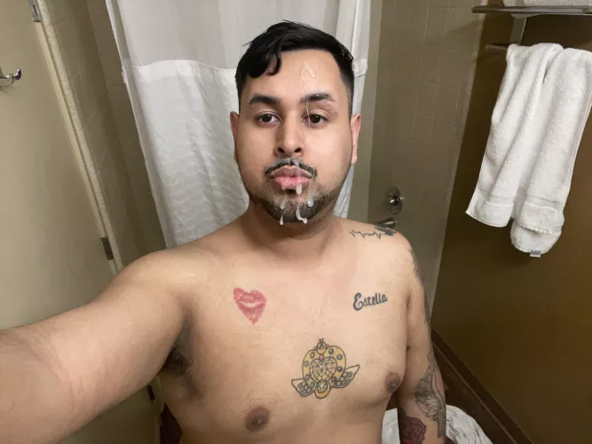 It’s been a long time since someone came on my face! Best birthday gift ever. #26 by Mars202_