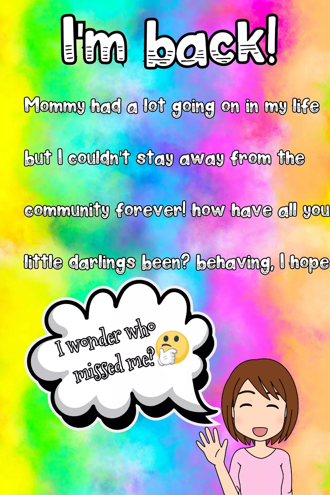 💕💗 it's been a while 💗💕 - littles, don't be shy 🥰 posted by Soft_Bullfrog