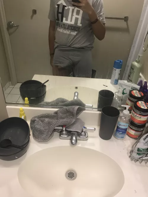 It’s bulging out by CocknessMONSTER15