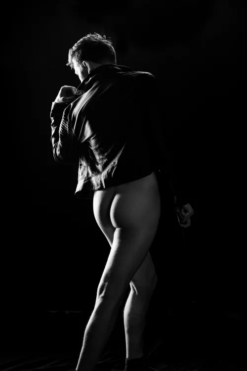 it's dark and all I have is this jacket by ANewKinkyHeart