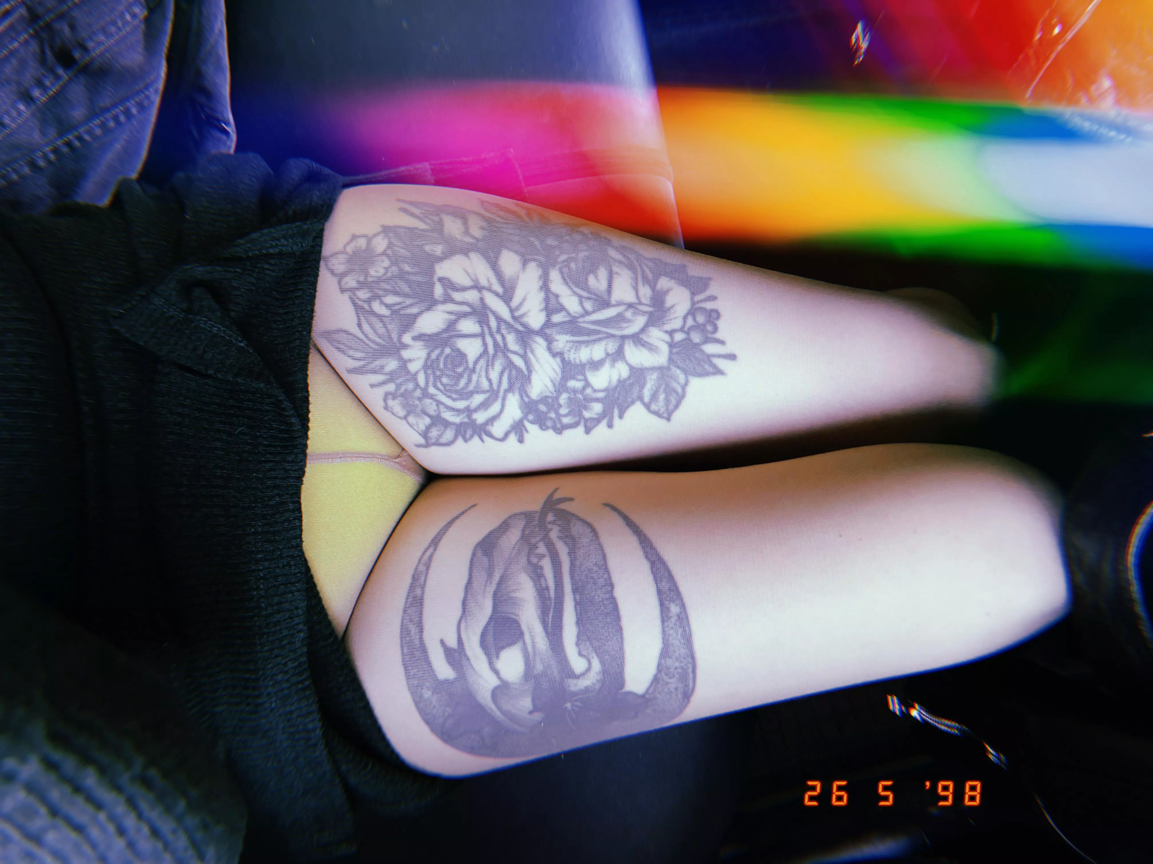 It's finally warm enough to put on your favorite pantyhose posted by vengeful_spirit_sg