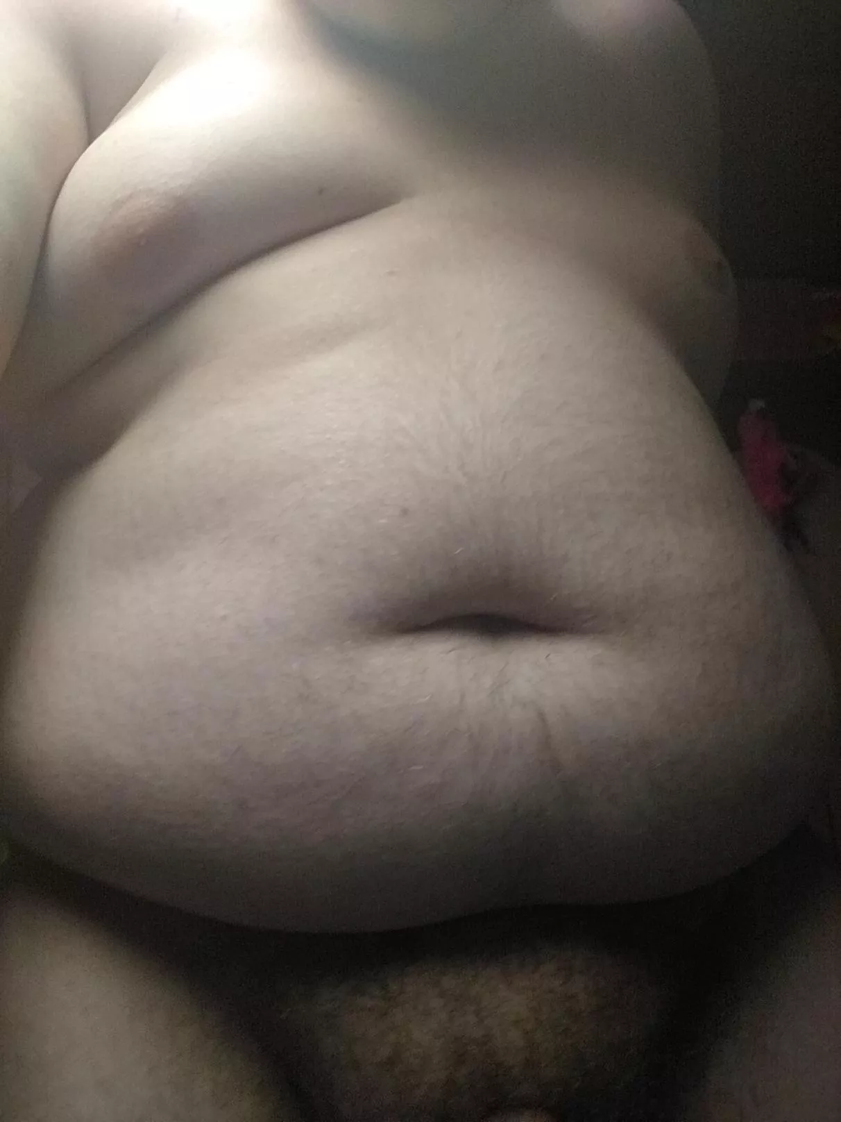 it's Friday now I can finally let my belly hang loose! posted by Travispigslxt