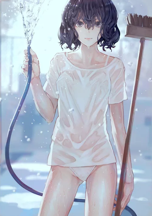 Its fun getting wet by maybeharu