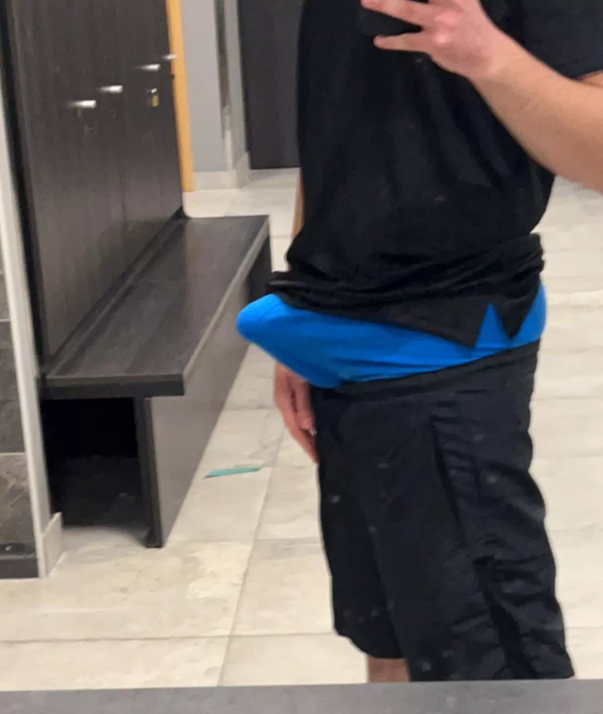 Its hard to hide it at the gym ;) posted by mcreetwink