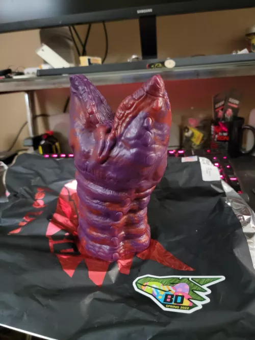 Its here! First ever order. Custom Ledo. Oughta be interesting 😈 by FuzzLover42