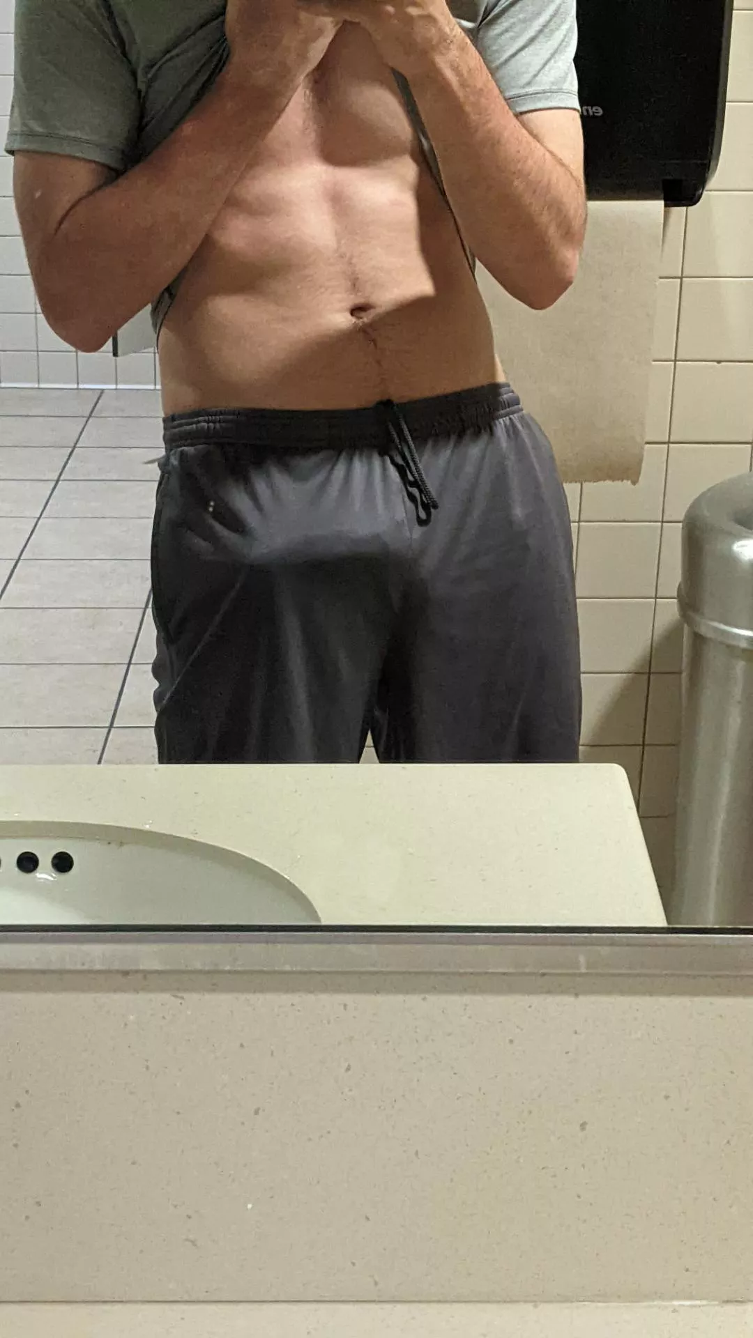 its just a bit visible posted by naked_and_bored