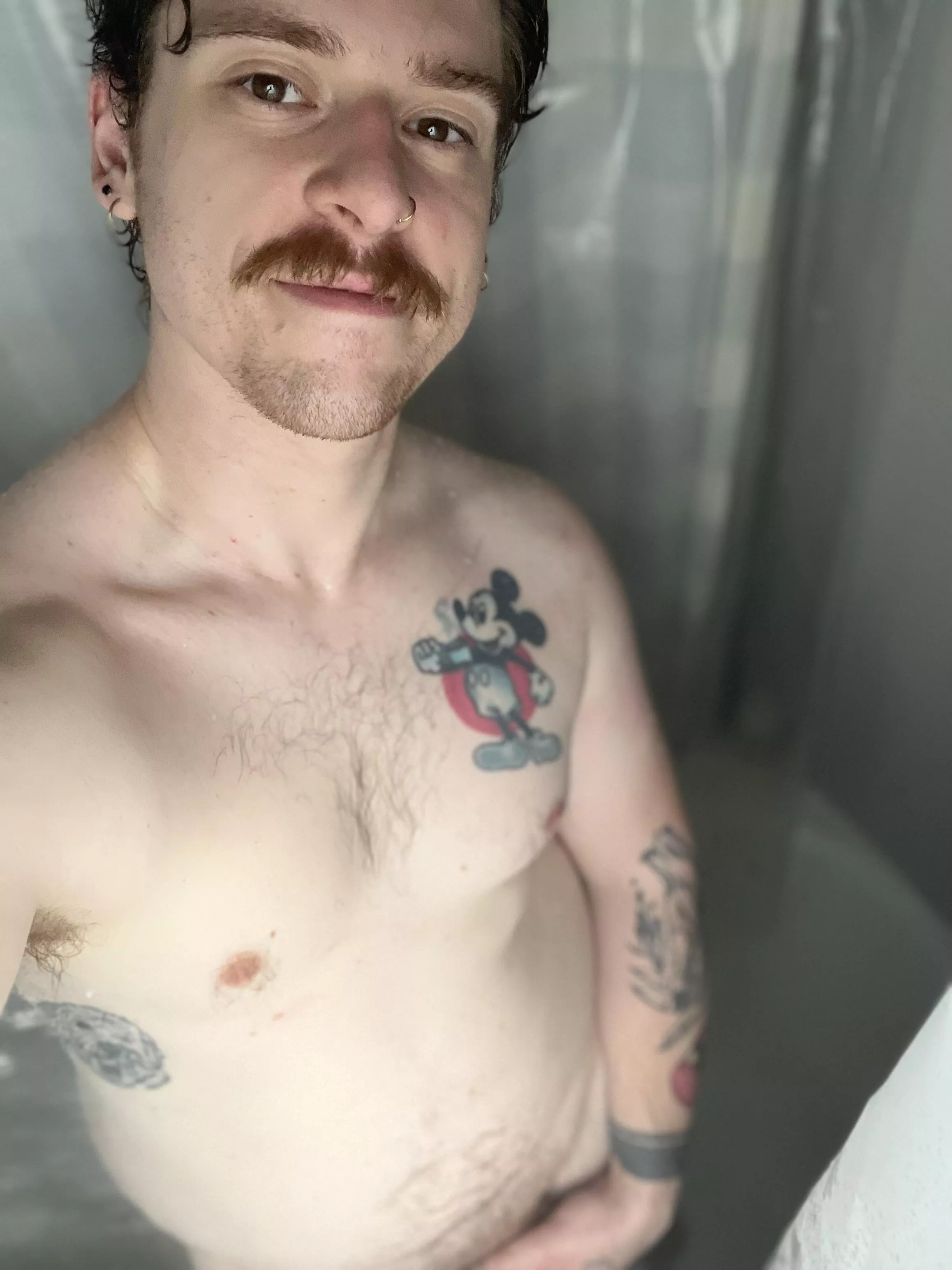 It’s not my fault my shower has the best selfie lighting! posted by HimboJazz