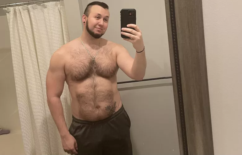 It’s okay to get down about your body. But don’t stay down for long! 😊 if my love handles and belly offend u then don’t look my way 😋 by OhJesusGross_