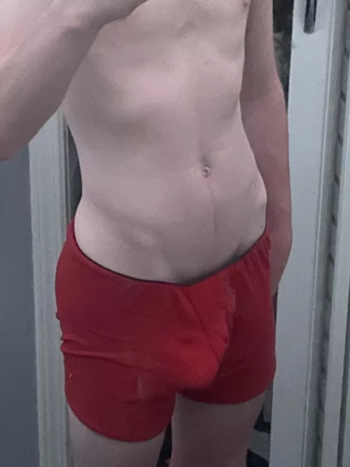 It’s pulling my underwear down ;) by DaddyGinger_Cock