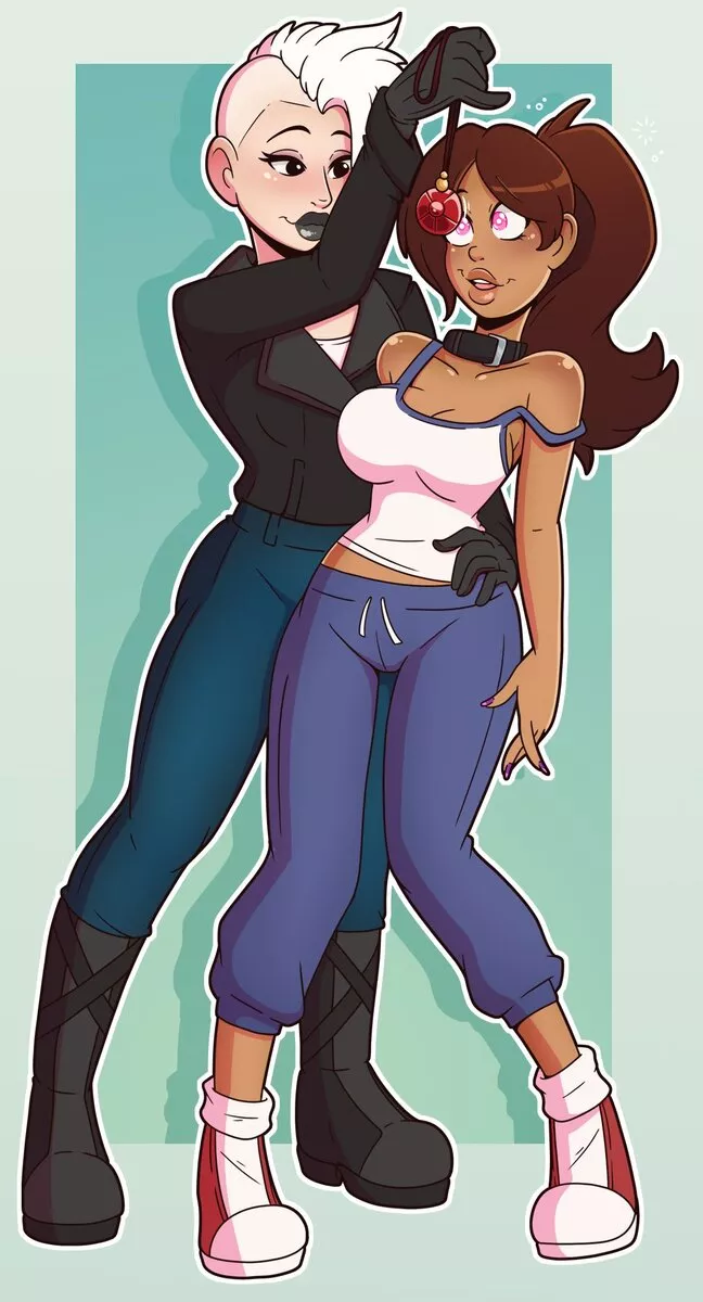 it's so cute when you catch them by surprise, and by the time they realize it, they're too far gone~ [art by Wren Zephyr on twitter] posted by Bihypnodom