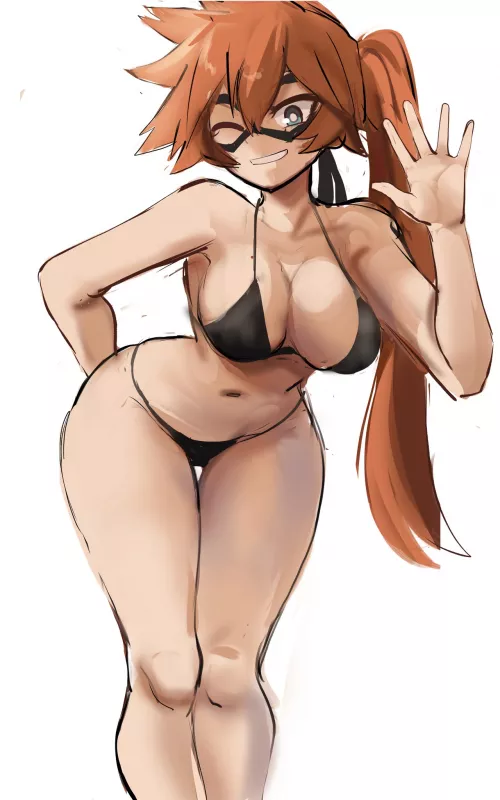 Itsuka waving [rakeemspoon] by GongonzolaH