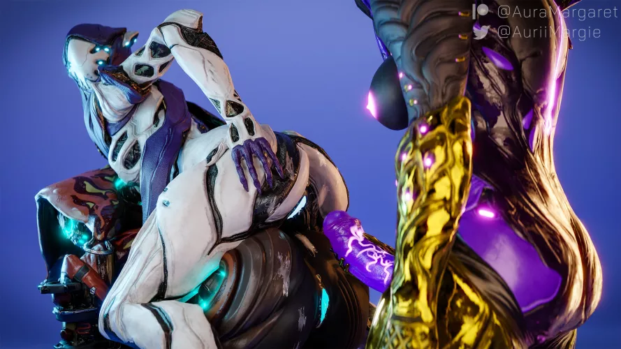 [Ivara] [Wisp] [Saryn] Threesome Aftermath (AuraMargaret) by Darthmufin