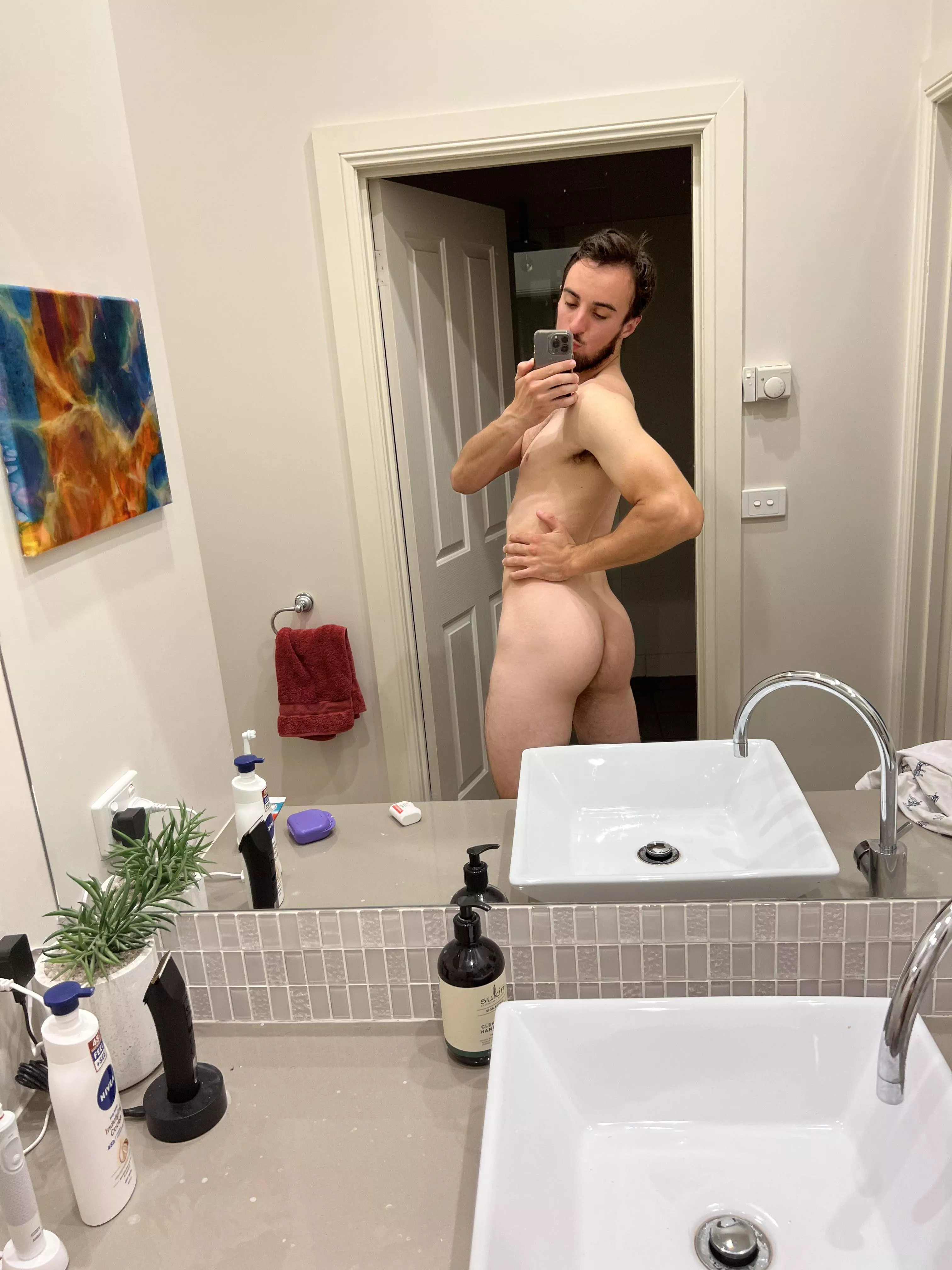 I’ve always been told I have a nice butt what do y’all think? M21 posted by bigletterionthewall