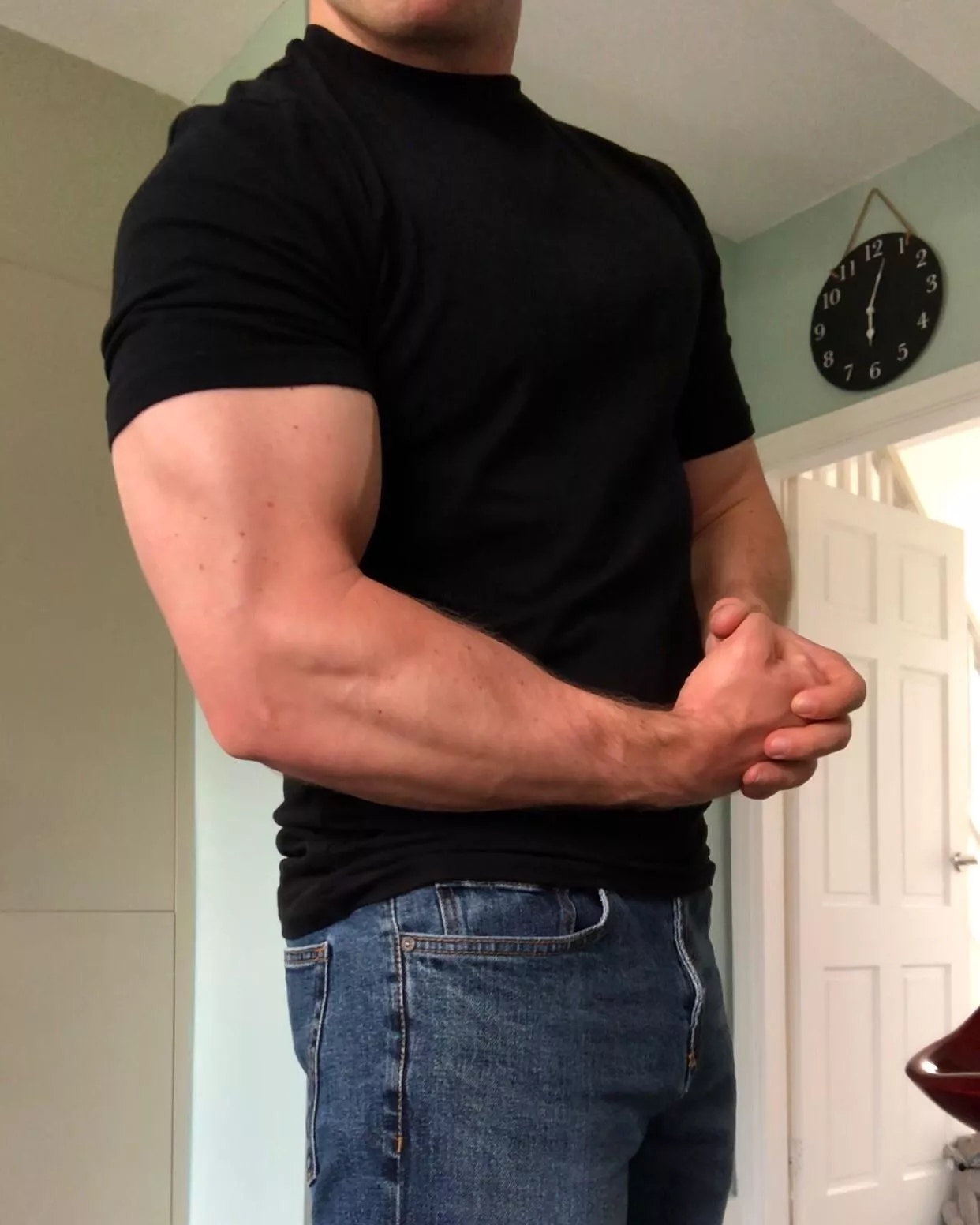 I’ve been hard at work 😉💪 posted by NightxFever