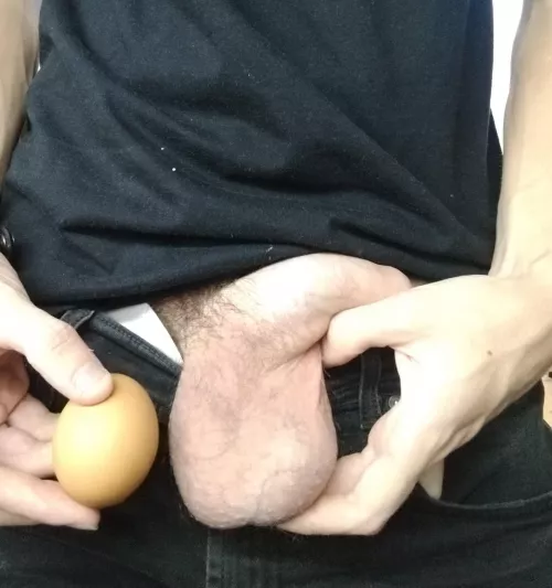 I've been told I have huge balls. What you think? by Subercasaux1