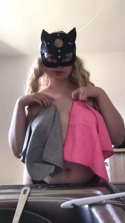 I've finished washing up, what do we do now? by cathyscott01