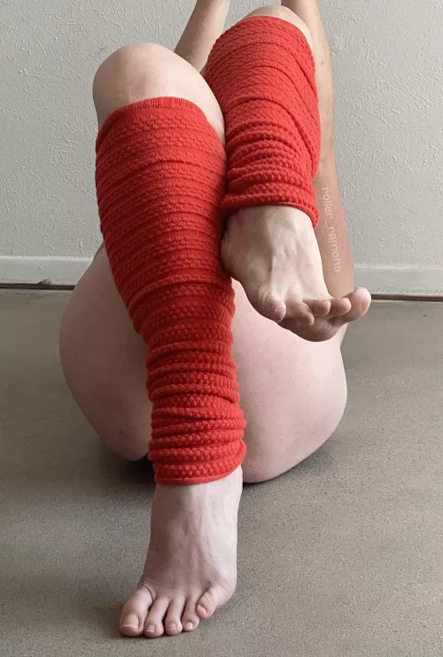 I've got the leg warmers, who will warm my feet? by roller_ramona