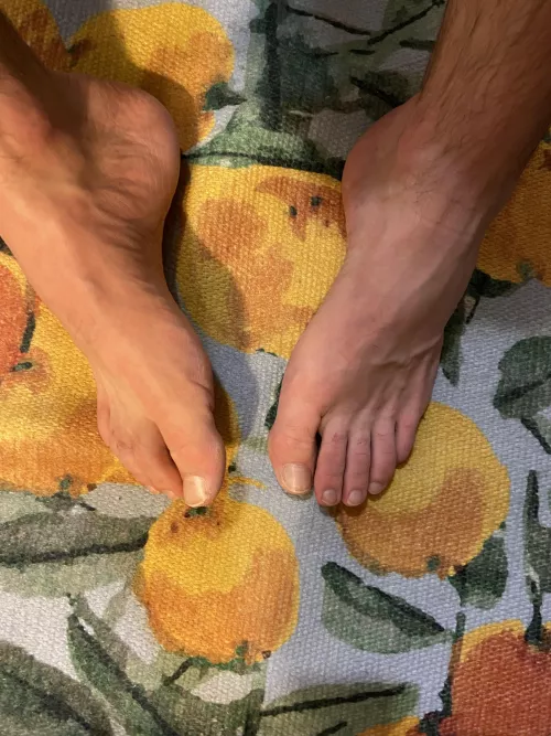 I’ve got the peaches you bring the cream by Daily_Feet_