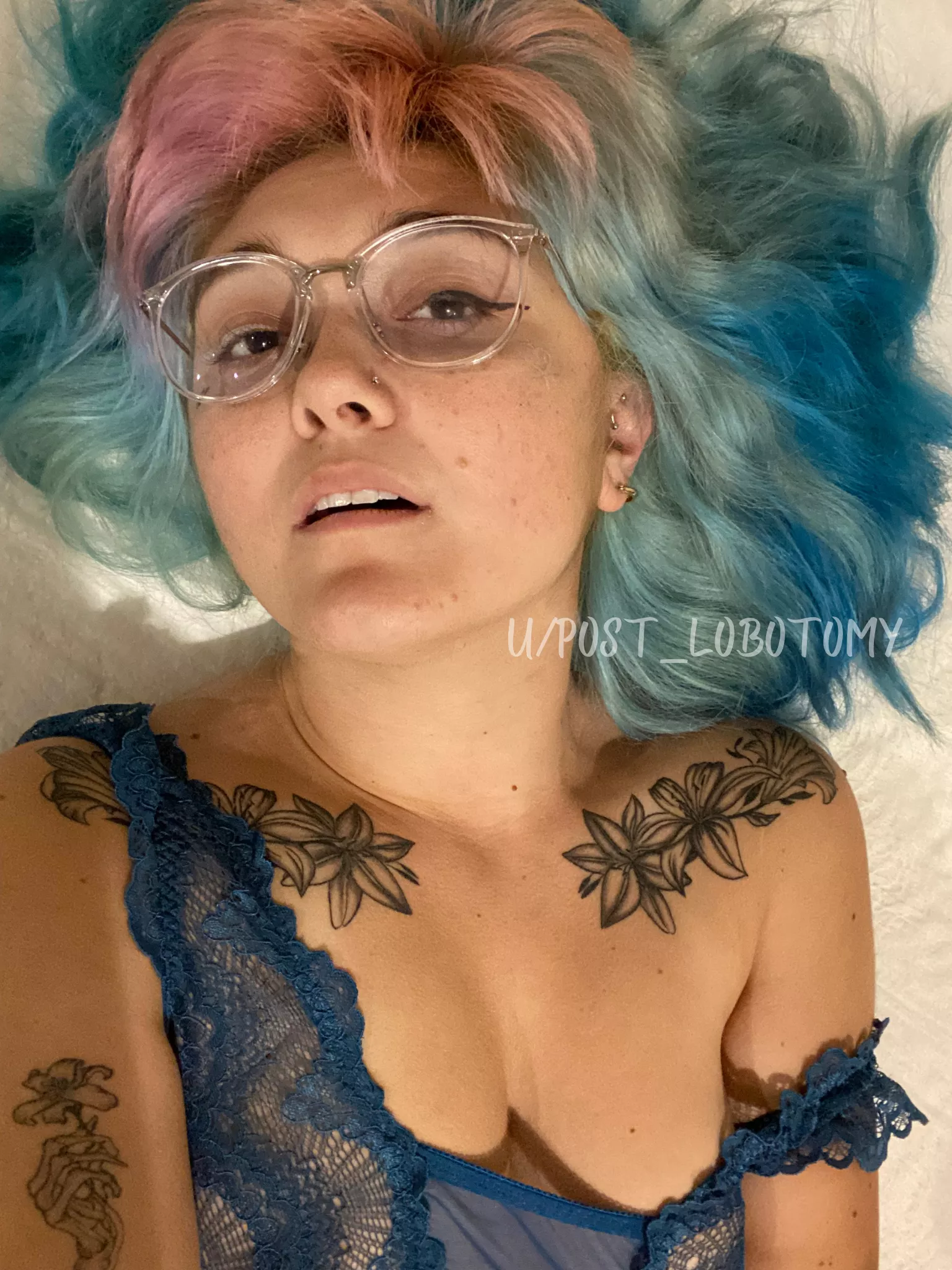 I've had glasses longer than my colored hair. posted by post_lobotomy