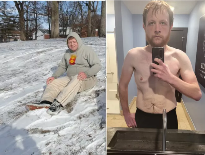 I've lost so much weight that I'm going to challenge myself to go shirtless during my next run. I've always been too scared to be seen shirtless in public but now it's time to change that (and the farmers tan). by sassysaltine