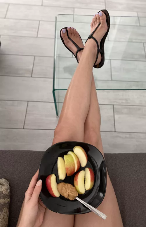 I’ve prepared each of our favorite snacks - enjoy 😈 by Fantasytootsieza