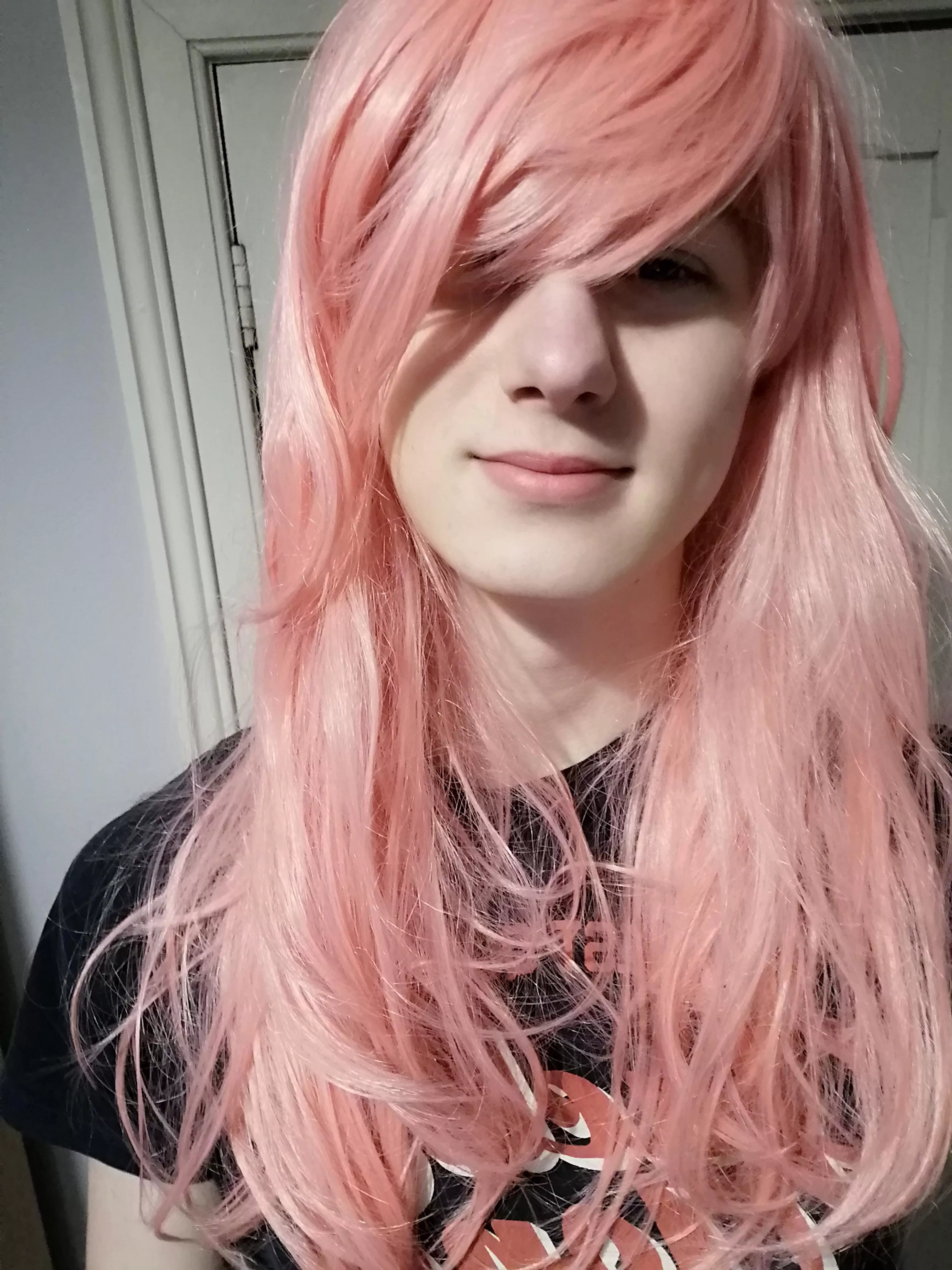 I've still gotta figure out the fringe part 🙈 but how does it look? posted by throwawaynameboyo