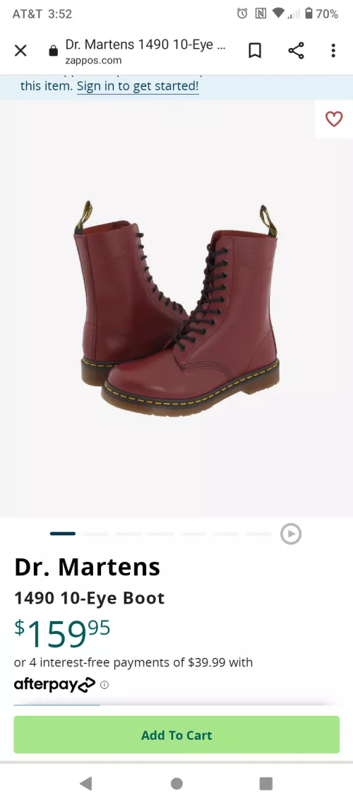 I've wanted these boots for nearly 20 years now, next week I will FINALLY be ordering a pair!! by ElectricDoomMonkey13