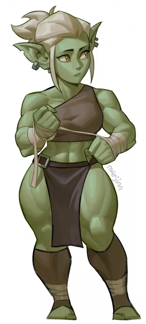 Jacked Goblin.(@m4rjinn) by TheTMoneyMan